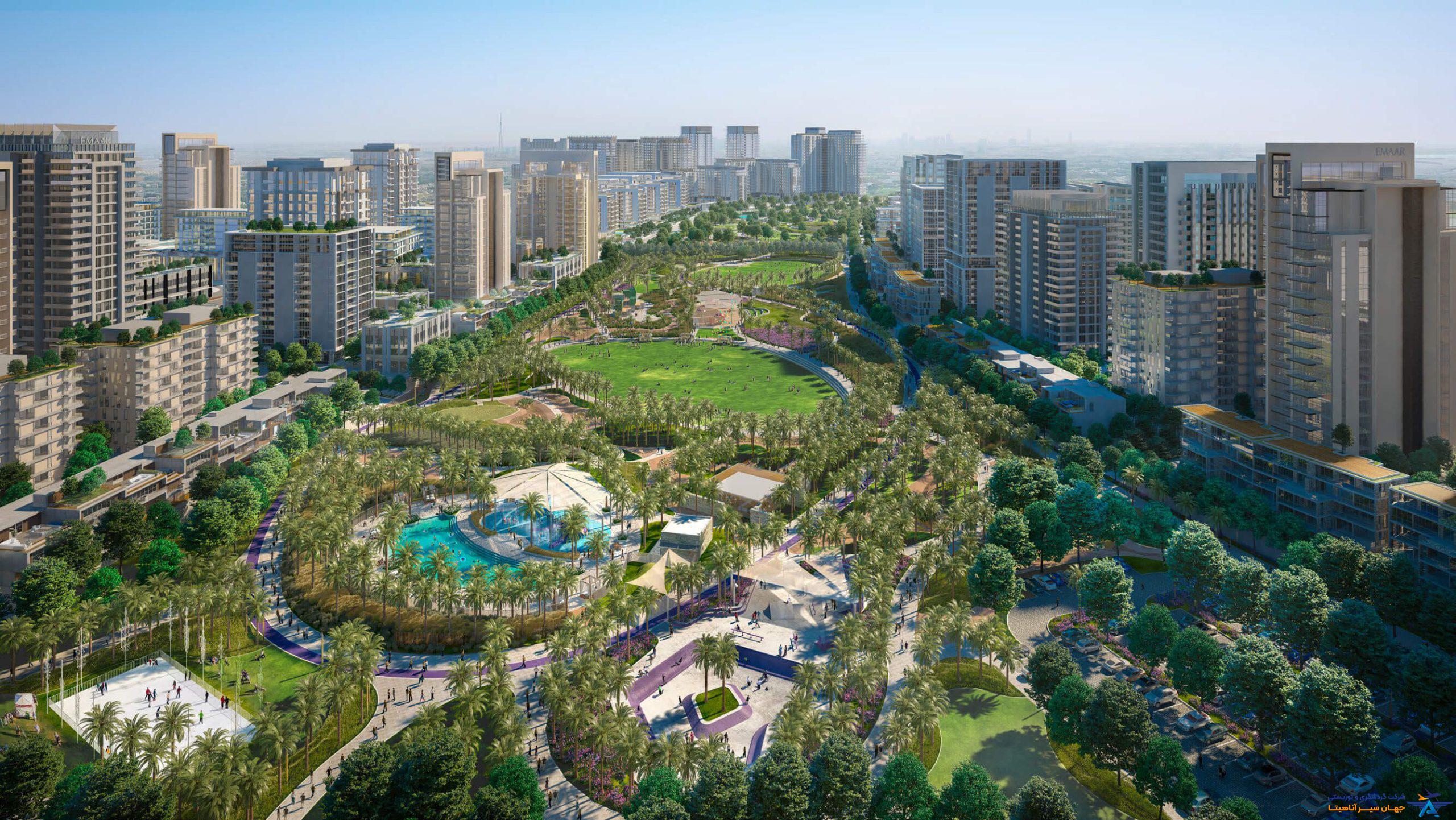 لوکیشن های خوب دبی کجاست؟ 6 Dubai Hills Park 1 scaled